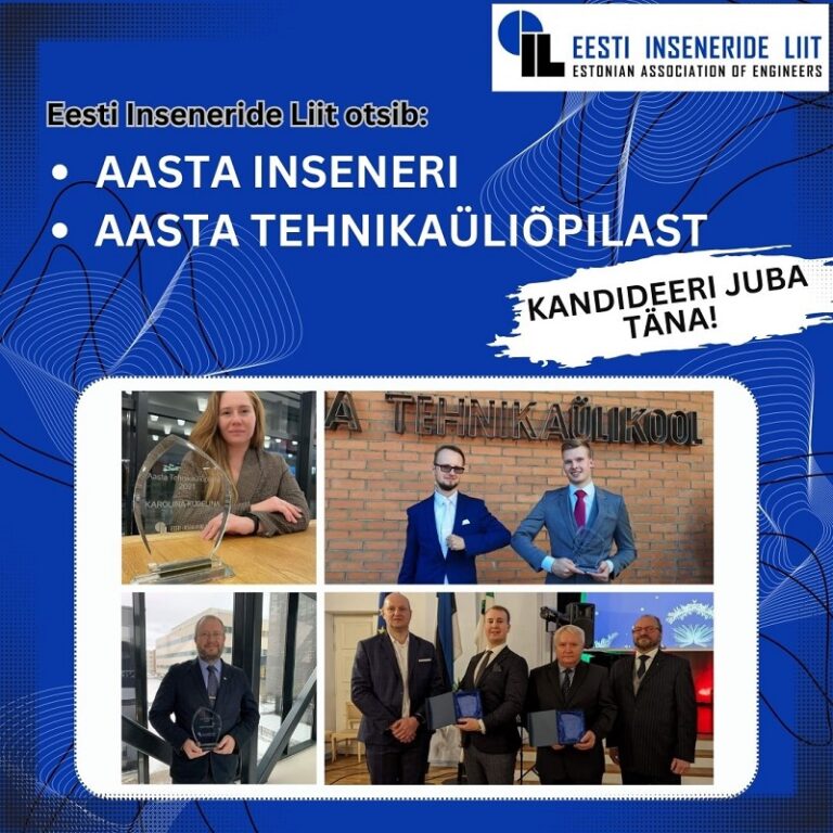Aasta insener ja aasta tehnikaüliõpilane 2023