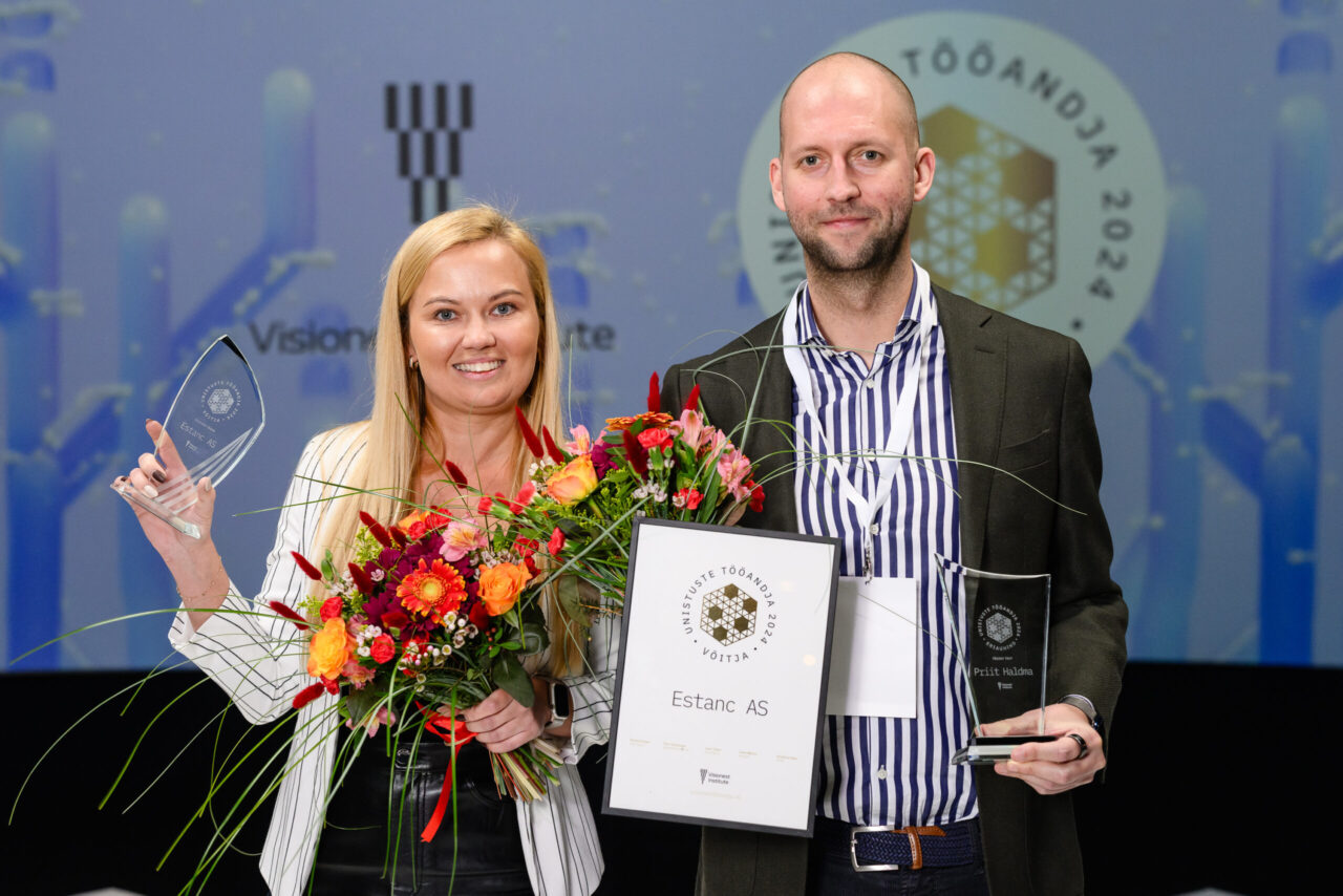 Visionest Institute: Unistuste tööandja 2024 tiitli võitja on Estanc AS