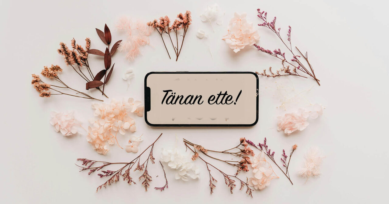 Ette tänamine