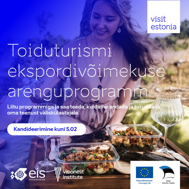 Paranda oluliselt oma toitlustusettevõtte positsiooni ja nähtavust väliskülastajate hulgas!