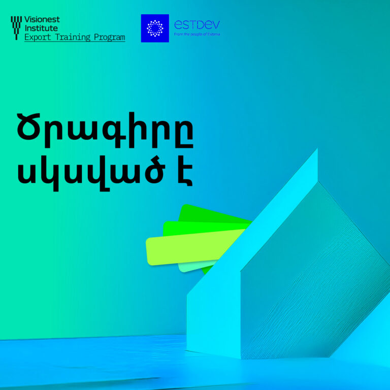 Visionest Institute avas registreerimise oma esimesse koolitusprogrammi Armeenias