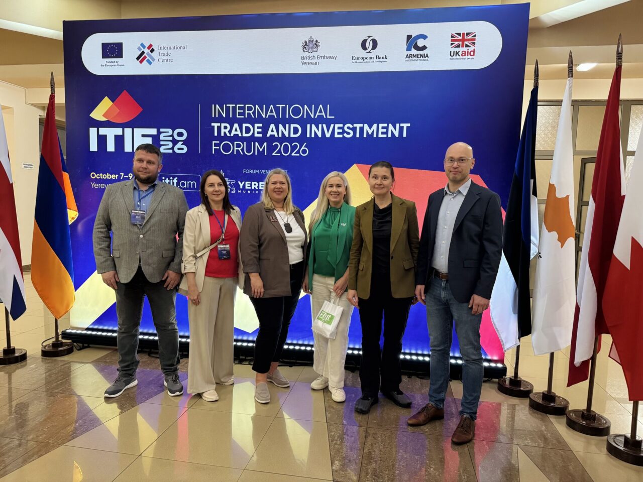 ITIF: Visionest Institute met with Armenian companies and export accelerator alumni at the Yerevan Export Forum