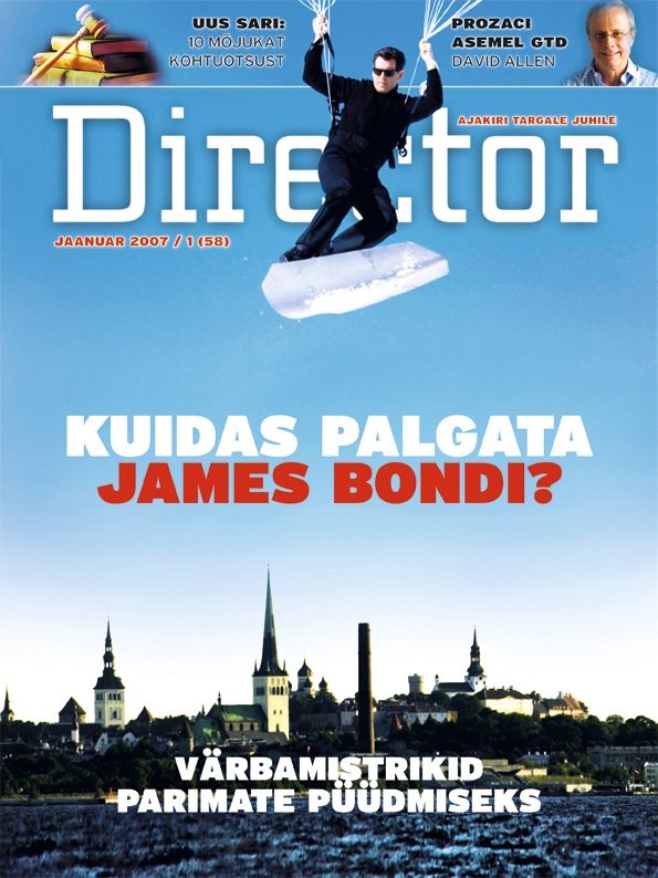 Kuidas palgata James Bondi?