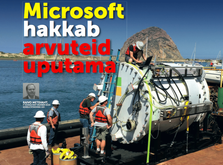 Microsoft hakkab arvuteid uputama