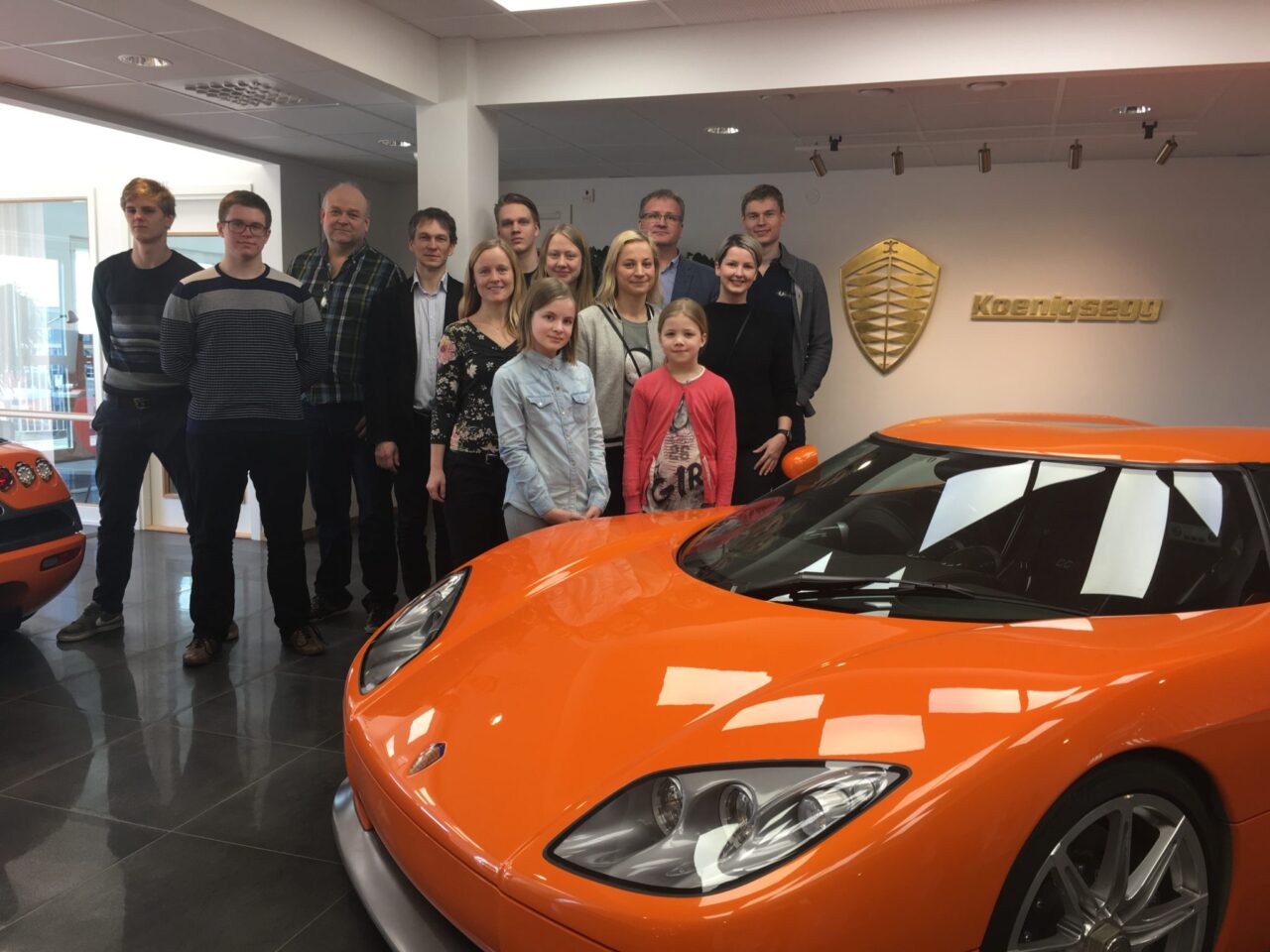 Sada sammu Koenigseggi superautode tehases