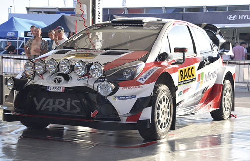 Toyota, Tommi ja Ott Tänak ehk ajakirjanikuna Kataloonia ralli telgitagustes seiklemas