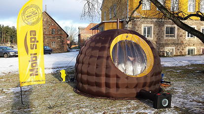 Lähme telki sauna! Miks ka mitte?
