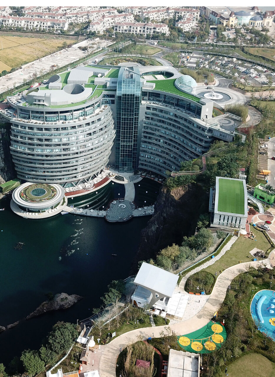 Shanghai lähistele kerkis maailma esimene maa-alune hotell