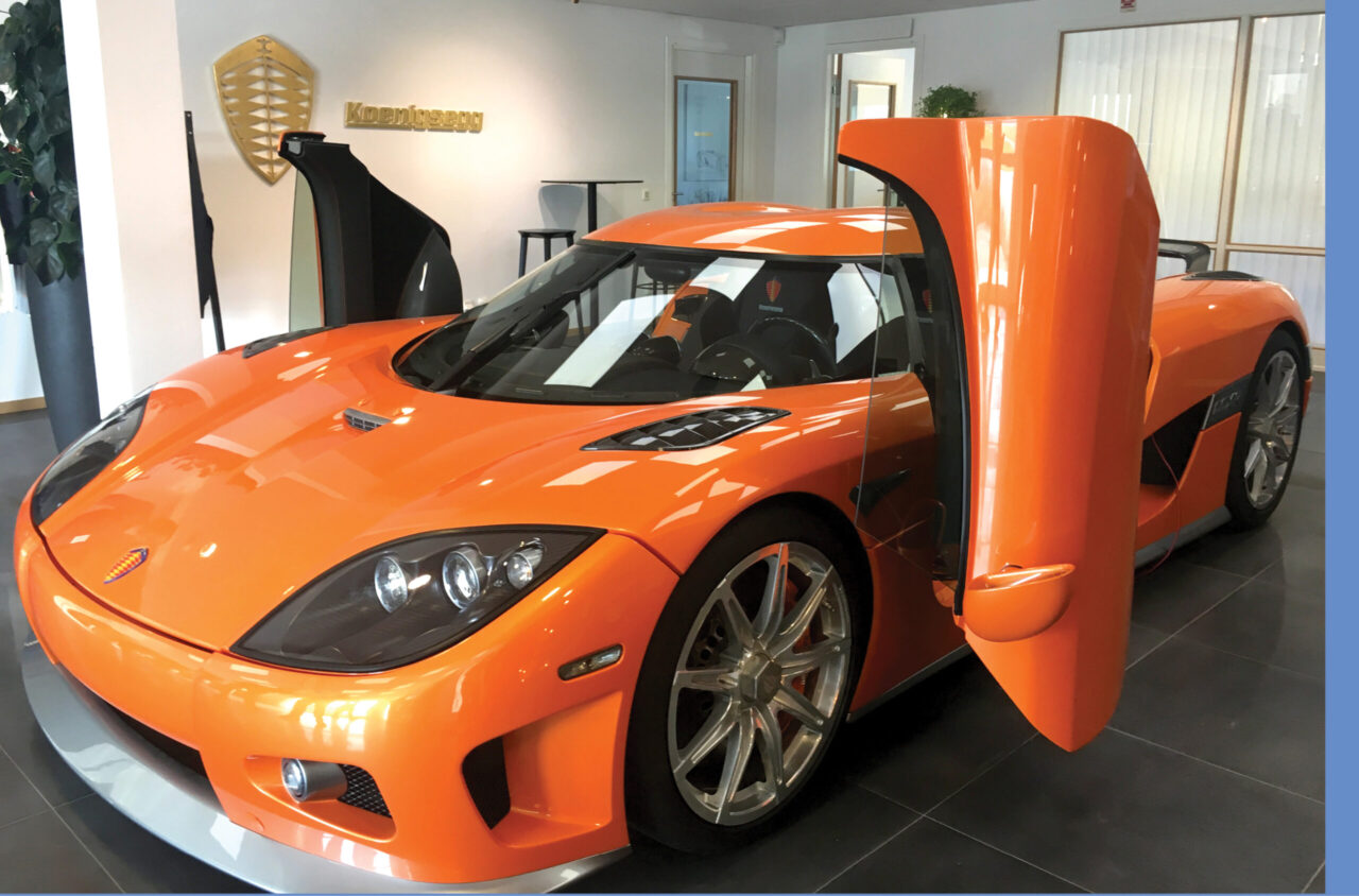 Saja sammuga Koenigseggi superautode juurde